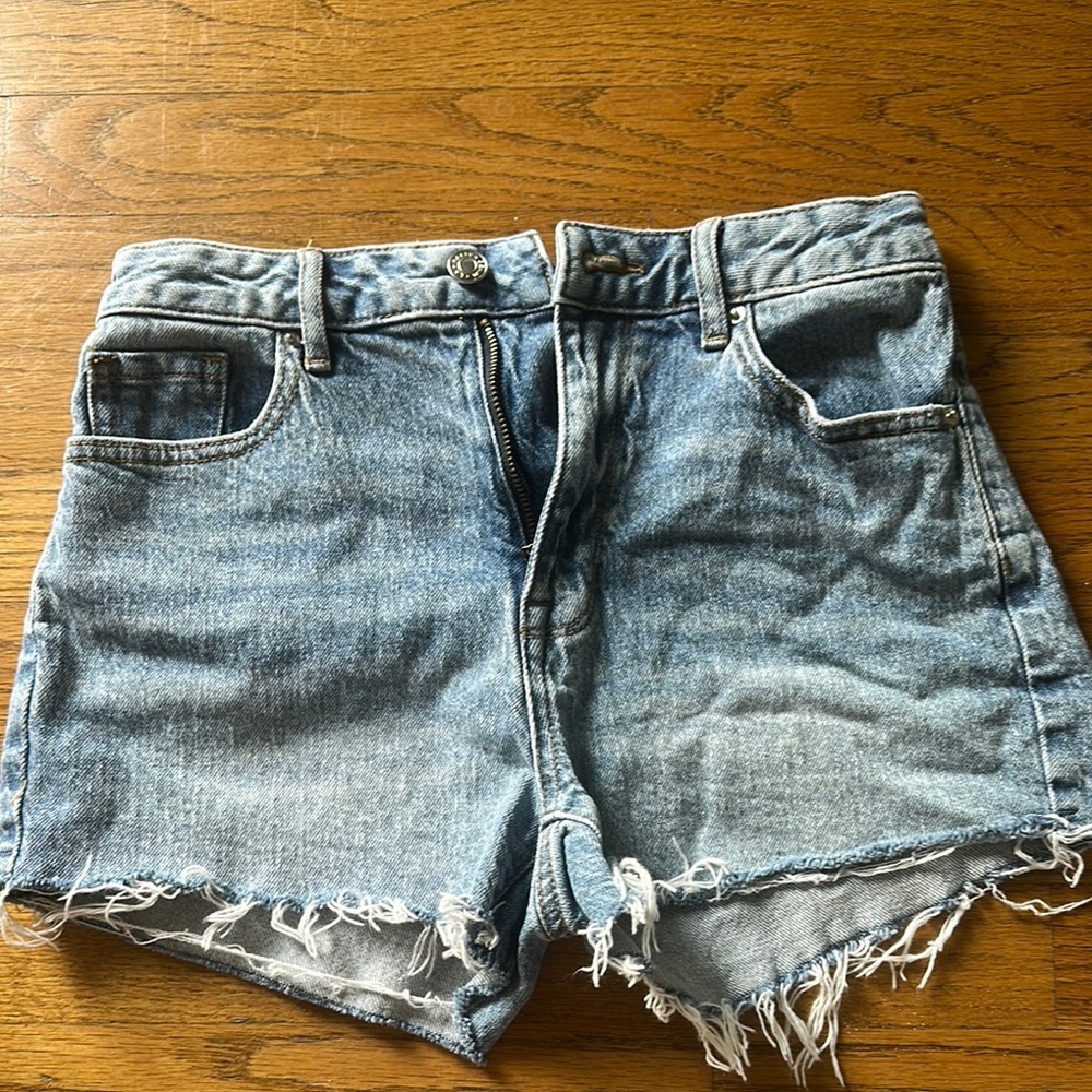 PACSUN Women Stretch High-Rise Denim Shorts
